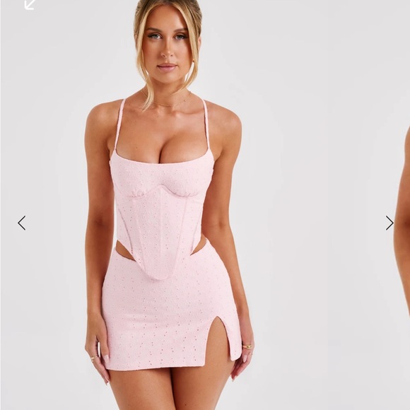 Babyboo Erika corset and skirt set Pink XS NWT - Picture 2 of 5